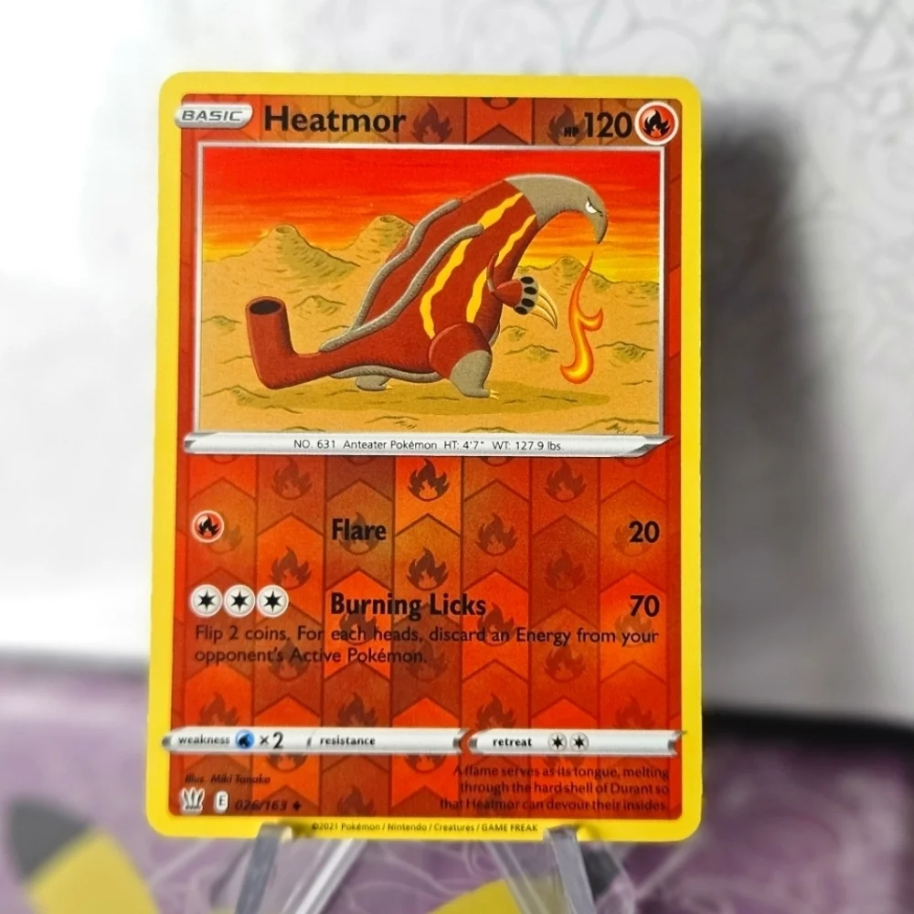 Heatmor 026/163 Pokemon TCG Reverse Holo Rare